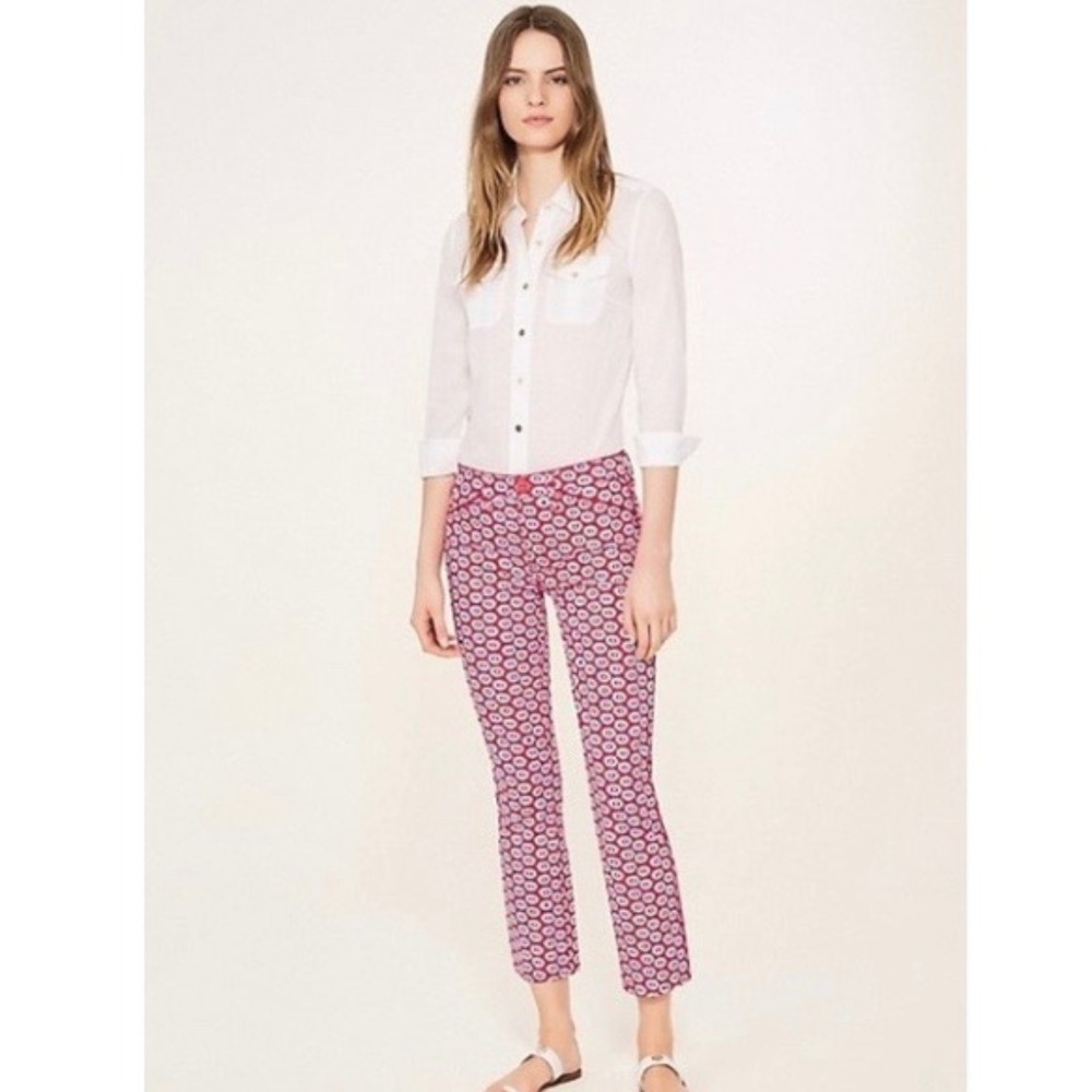 Tory Burch Noelle Boot Cut Jean Capris